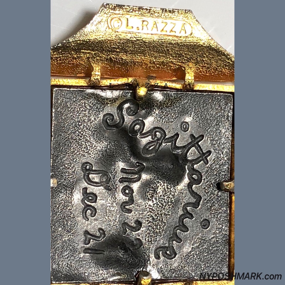 RAZZA Zodiac Sagittarius Unisex Necklace Pendant - Picture 7 of 8